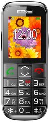 Mobiiltelefon Maxcom MM720BB, Must hind ja info | Mobiiltelefonid | kaup24.ee