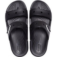 Crocs™ vabaajajalatsid Classic Sandal 206761, must hind ja info | Naiste plätud ja sussid | kaup24.ee