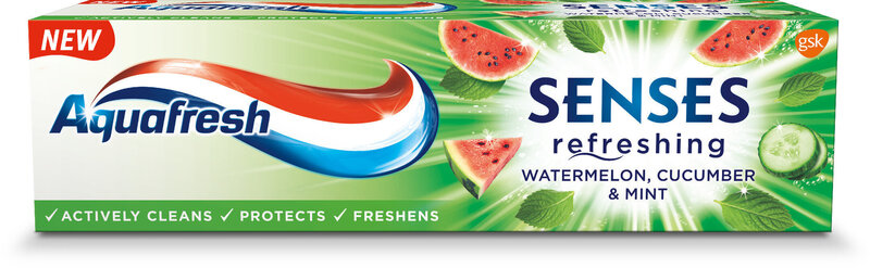 Hambapasta Aquafresh Watermelon Cucumber Mint 75 Ml Hind Kaup24 Ee