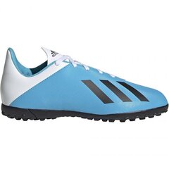 Jalgpalli puutsad Adidas X 19.4 TF Jr F35347, sinine hind ja info | Jalgpallijalatsid | kaup24.ee