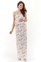 Naiste kleit 117533 awama, valge hind ja info | Kleidid | kaup24.ee