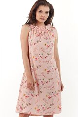 Naiste kleit 117521 awama, roosa hind ja info | Kleidid | kaup24.ee