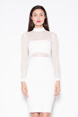 Naiste kleit Venaton 77231, valge hind ja info | Kleidid | kaup24.ee