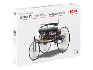 Kleepuv mudel ICM 24040 Benz Patent-Motorwagen 1886 1/24 hind ja info | Liimitavad mudelid | kaup24.ee