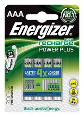 Energizer eellaadija HR03 laetavad patareid, 700mAh hind ja info | Patareid | kaup24.ee