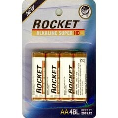 Rocket HD AA patareid, 4 tk hind ja info | Patareid | kaup24.ee