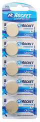 Rocket Lithium CR2016 patareid, 5 tk hind ja info | Patareid | kaup24.ee