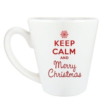 Kruus Keep calm Merry Christmas hind ja info | Originaalsed tassid | kaup24.ee