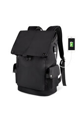 Sponge Tourist seljakott, 15,4" USB ühendusega, must hind ja info | Sülearvutikotid | kaup24.ee