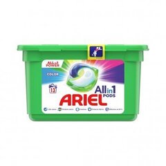 Ariel All-in-1 Color pesukapslid, 13 tk hind ja info | Pesuvahendid | kaup24.ee