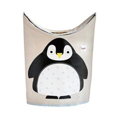 Suur mänguasjakorv Pingviin hind ja info | Hoiukastid ja -korvid | kaup24.ee