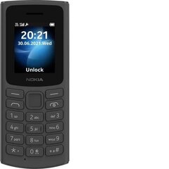 Nokia 105 4G Dual-SIM, must hind ja info | Mobiiltelefonid | kaup24.ee