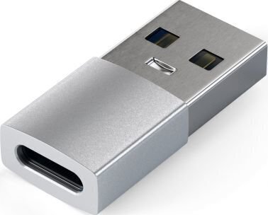 Adapter Satechi USB-A USB-C tavalise USB-pordi asendamine USB-C, hõbedane hind ja info | USB jagajad, adapterid | kaup24.ee