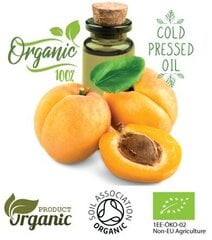 Orgaaniline Aprikoosituumaõli, Orgaaniline kirsiseemneõli ja Orgaaniline Musta köömneõli - Komplekt 3 hämmastavat orgaanilist õli hind ja info | Eeterlikud ja kosmeetilised õlid | kaup24.ee