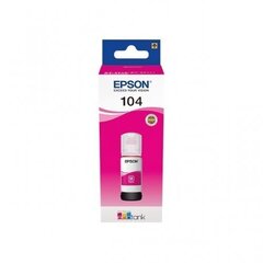 EPSON 104 EcoTank Magenta ink bottle(WE) hind ja info | Tindiprinteri kassetid | kaup24.ee