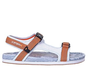 Icepeak naiste sandaalid ARAL, valge-pruun 39 907148002 hind ja info | Naiste sandaalid | kaup24.ee