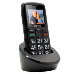 Телефон для пожилых людей Artfone C1+, Dual SIM, Black (LT, LV, EE, RU ) цена и информация | Мобильные телефоны | kaup24.ee