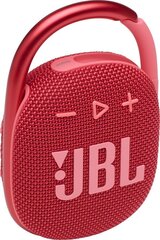 Kaasaskantav juhtmevaba kõlar JBL Clip 4 : punane hind ja info | Kõlarid | kaup24.ee