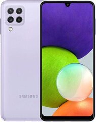 Samsung Galaxy A22, 64 GB, Dual SIM, Violet hind ja info | Mobiiltelefonid | kaup24.ee