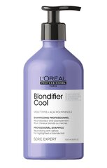 Kollast tooni neutraliseeriv šampoon L'Oreal Professionnel Serie Expert Blondifier Cool 500 ml hind ja info | Šampoonid | kaup24.ee