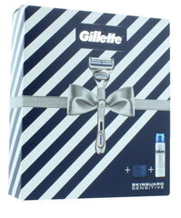 Komplekt Gillette meestele: raseerija + raseerimisgeel, 200 ml + ümbris hind ja info | Raseerimisvahendid | kaup24.ee