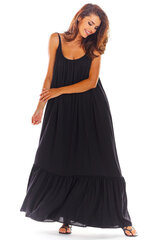 Naiste kleit, must 907129710 hind ja info | Kleidid | kaup24.ee