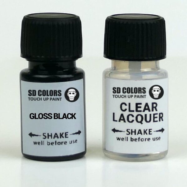 SD COLORS GLOSS BLACK VW/AUDI Kriimustuste parandamise värv 8ml Värvikood GLOSS BLACK (Värv+lakk) Internetist