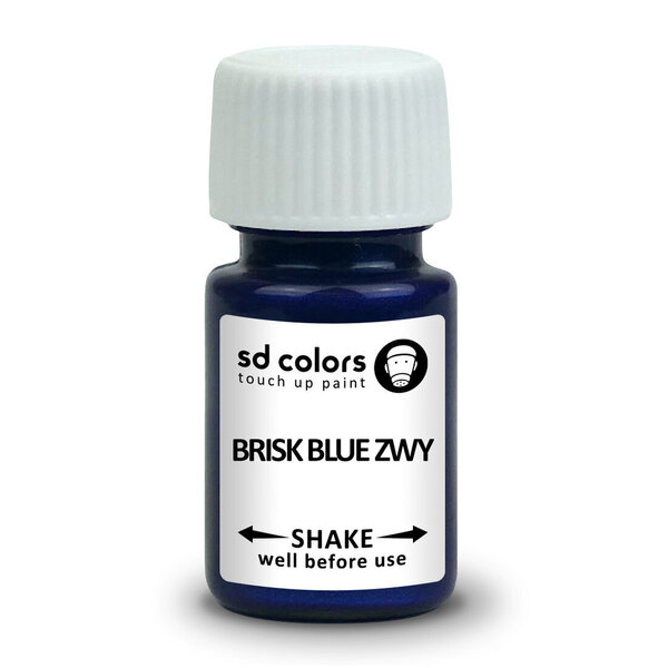 SD COLORS BRISK BLUE ZWY SUZUKI Kriimustuste parandamise värv 8ml Värvikood ZWY BRISK BLUE hind ja info | Auto värvikorrektorid | kaup24.ee