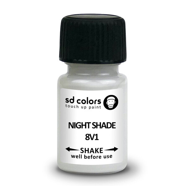 SD COLORS NIGHT SHADE 8V1 TOYOTA Kriimustuste parandamise värv 8ml Värvikood 8V1 NIGHT SHADE hind ja info | Auto värvikorrektorid | kaup24.ee