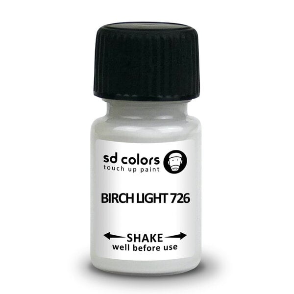 SD COLORS BIRCH LIGHT 726 VOLVO Kriimustuste parandamise värv 8ml Värvikood 726 BIRCH LIGHT hind ja info | Auto värvikorrektorid | kaup24.ee