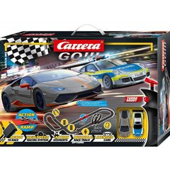 Carrera Go!!! Catch me - 8.4 m. auto trases komplekts - Püüa mind kinni - 20062527 hind ja info | Poiste mänguasjad | kaup24.ee