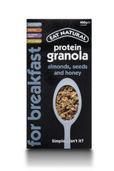Super Granola mandlite, seemnete ja meega Eat Natural, 400 g, 5 tk kastis hind ja info | Hommikuhelbed | kaup24.ee