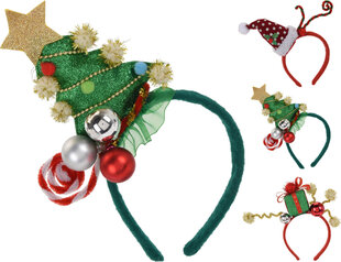 Jõulupeavõru koos kaunistusega hind ja info | Karnevali kostüümid | kaup24.ee