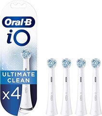 CW-4 Oral-B iO Ultimate Clean White varuharjapead 4tk. hind ja info | Elektriliste hambaharjade otsikud | kaup24.ee