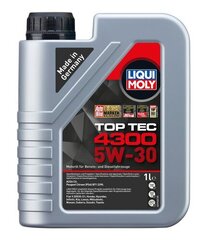 Mootoriõli Liqui Moly Top Tec 4300 5W-30 1L hind ja info | Mootoriõlid | kaup24.ee