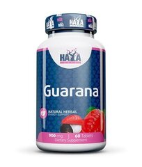 Haya Labs Guarana 900mg 60 tabs hind ja info | Ergutid | kaup24.ee