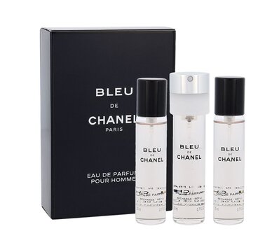 Chanel Bleu de Chanel EDP meestele 3x20 ml hind ja info | Meeste parfüümid | kaup24.ee