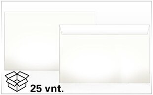 Конверты C4 с отрывной полосой, 229x324 мм, 25 шт. цена и информация | Конверты, открытки | kaup24.ee