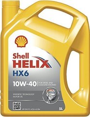 Mootoriõli Shell Helix HX6 10W-40, 5L hind ja info | Mootoriõlid | kaup24.ee