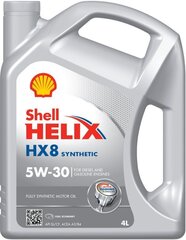 Mootoriõli Shell Hellix HX8 5W-30, 4L hind ja info | Mootoriõlid | kaup24.ee