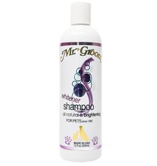 Valge šampoon Mr. Groom Whitener Shampoo, igat tüüpi karusnahale, 355 ml hind ja info | Karvahooldustooted loomadele | kaup24.ee
