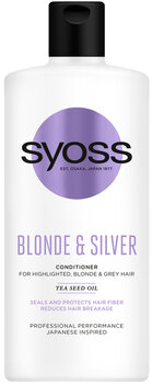Palsam Syoss Blonde & Silver 440 ml hind ja info | Juuksepalsamid | kaup24.ee