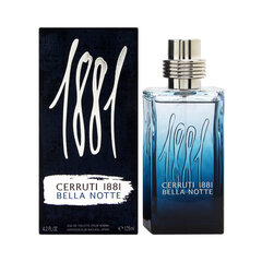Tualettvesi Nino Cerruti 1881 Bella Notte EDT meestele 125 ml hind ja info | Meeste parfüümid | kaup24.ee