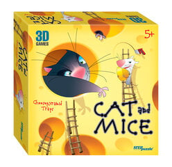 Lauamäng Step Puzzle Kass ja hiir hind ja info | Lauamängud ja mõistatused | kaup24.ee