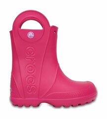 Crocs™ laste kummikud Kids' Handle It Rain Boot, roosa 23 890994601 hind ja info | Laste kummikud | kaup24.ee