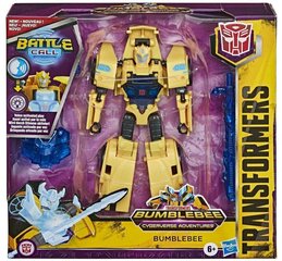 Mänguasi Transformers Bumblebee - cyberverse adventures Battle Call / E8373 (14 cm) hind ja info | Poiste mänguasjad | kaup24.ee