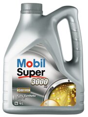 Sünteetiline mootoriõli Mobil Super 3000x1 5W-40, 4 L hind ja info | Mootoriõlid | kaup24.ee