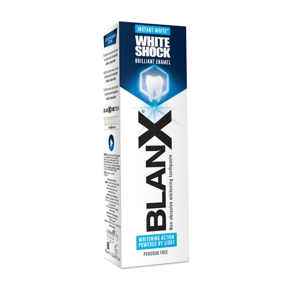 Valgendav Hambapasta Blanx White Shock 75 Ml Hind Kaup24 Ee