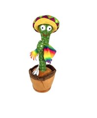 Tantsiv kaktus, kordab sõnu Mehhiko hind ja info | Naljakad kingitused | kaup24.ee