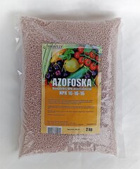 Комплексное минеральное удобрение NPK Азофоска, 2 кг цена и информация | Сухие удобрения | kaup24.ee